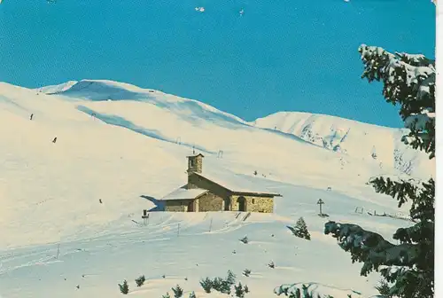 Brixen, Bergkirchlein beim Jugenhotel Kreuztal Plose Alm gl1981? F4301