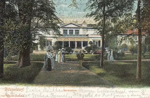 Düsseldorf, Malkasten gl1902 F1857