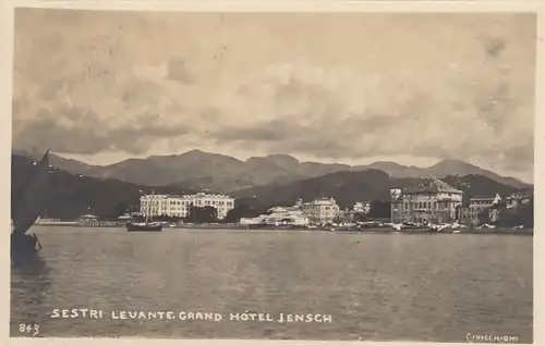 Sestri, Levante, Grand Hôtel Jensch gl1925? E9110