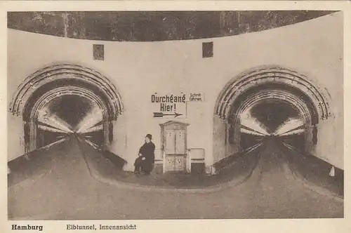 Hamburg Elbtunnel, Innenansicht ngl F5211