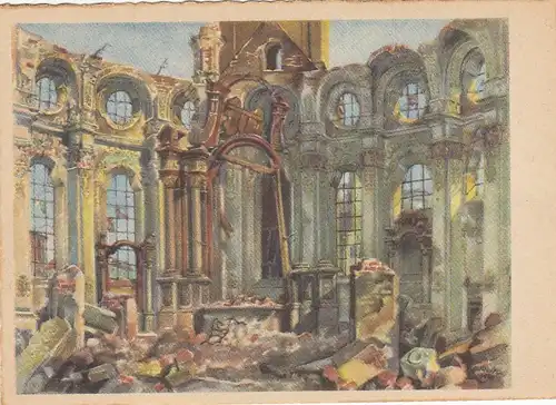 München 1945, HL.Geist-Pfarrkirche ngl F1280