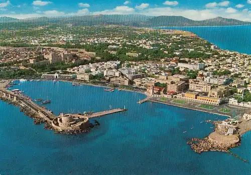 Greece, Rhodos, General view of th town gl1971 F4427