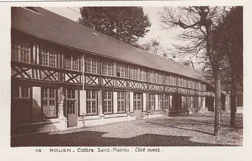 Rouen (Seine-Inf.) Cloitre Saint-Maclou ngl F1173