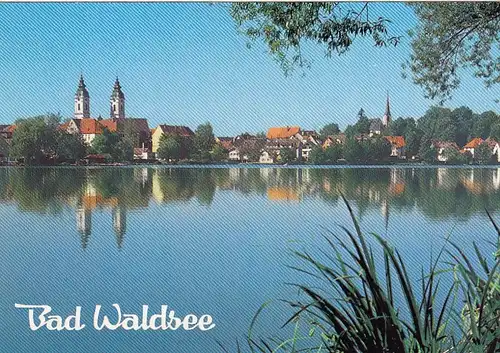 Bad Waldsee, Oberschwaben, Teilansicht ngl E9811