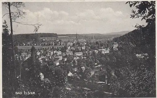 Blick auf Bad Elster gl1927 F2952