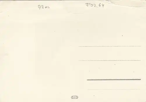 O Schwarzwald, O Heimat mit Liedtext von Ludwig Auerbach ngl F5264