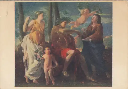 N.POUSSIN L'Inspiration du Poète ngl E9204