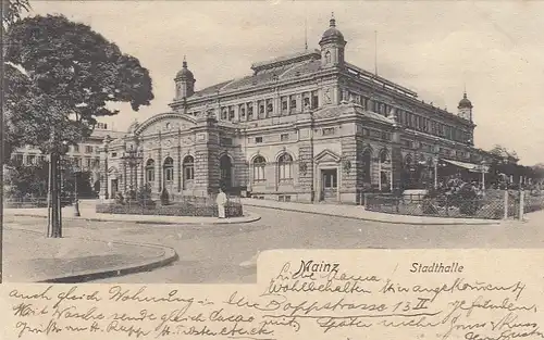 Mainz am Rhein, Stadthalle gl1903 F1851