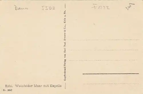 Weinfelder Maar bei Daun ngl F1222