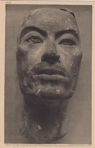 Statuengesicht aus El-Amarna, Berlin, Staatl.Museum ngl F1342