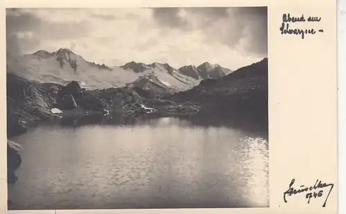 Zillertal, Abend am Schwarzsee ngl F1902