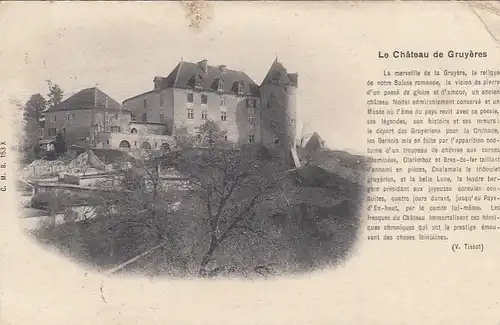 La Châteaux de Gruyères gl1910 F3076