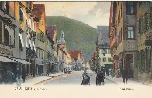 Fünftälerstadt Geislingen (Steige), Hauptstrasse ngl F2199