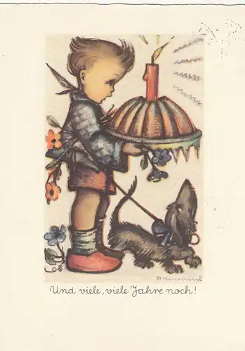 Hummel, Und viele, viele Jahre!, Nr.4513 gl1956 F1368