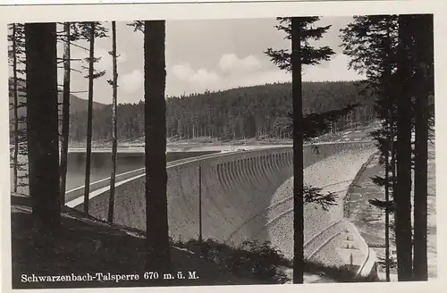 Schwarzenbach-Talsperre bei Forbach, Schwarzwald ngl E9307