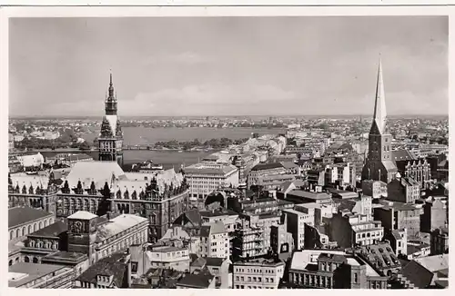 Hamburg, Blick auf die Stadt gl1956? F5440