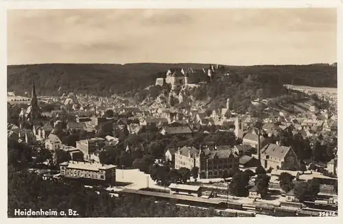 Heidenheim/Brenz, Blick auf Schloß Hellenstein gl1939 F0016