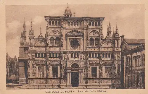 Certosa di Pavia, Facciata delle Chiesa gl1928 F4664