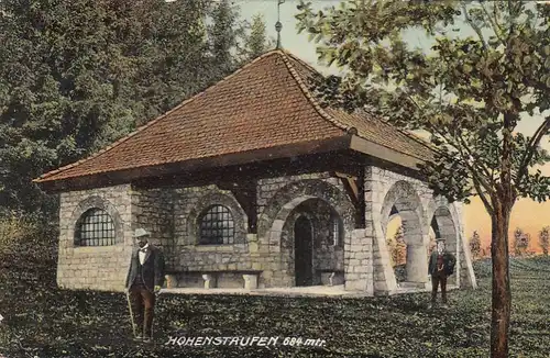 Hohenstaufen bei Göppingen, Schutzhütte gl1908 F2273