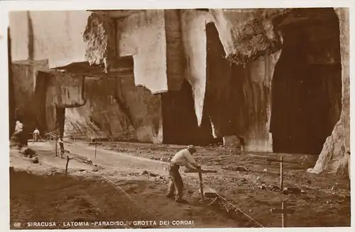 Siracusa, Latomia "Paradiso", Grotta dei Cordai ngl F1495