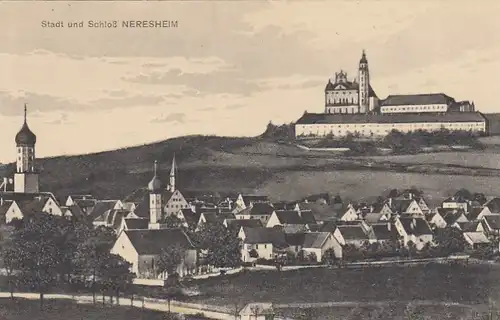 Stadt und Schloss Neresheim ngl F2070