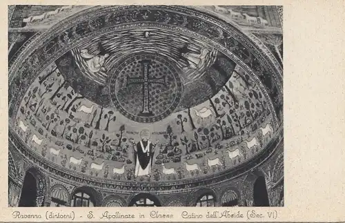 Ravenna, S.Apollinare in Classe, Catine dell'Absida ngl F1459