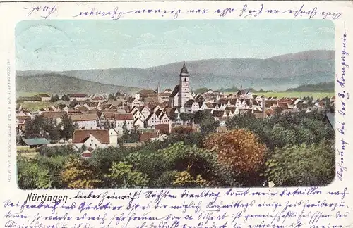 Nürtingen a.Neckar, Totale gl1904 F2312