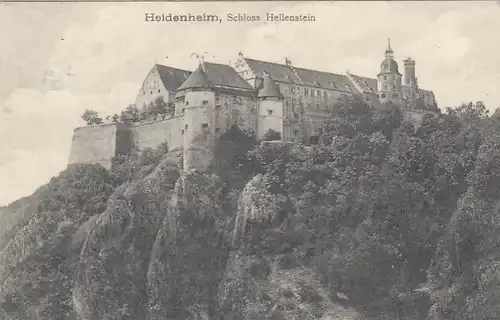 Heidenheim/Brenz, Schloß Hellenstein gl1910 F2106