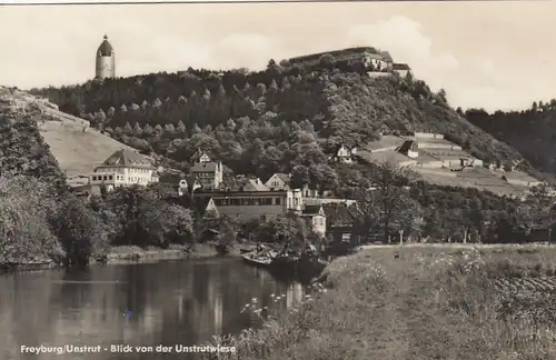 Freyburg/Unstrut, Blick von der Unstrutwiese ngl E9604