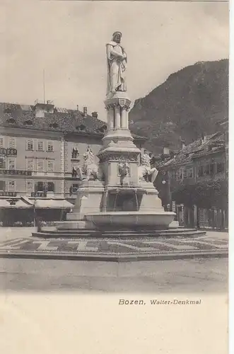 Südtirol: Bozen / Bolzano, Walter-Denkmal ngl F2342