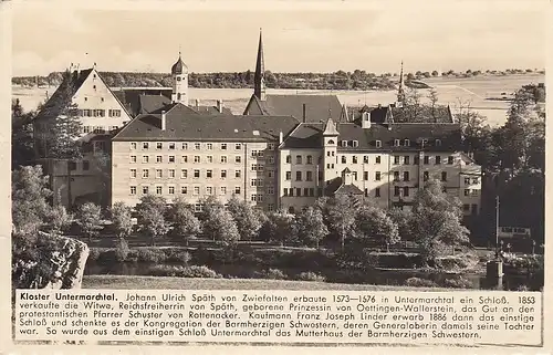 Kloster Untermarchtal a.d.Donau mit Historie ngl F0198