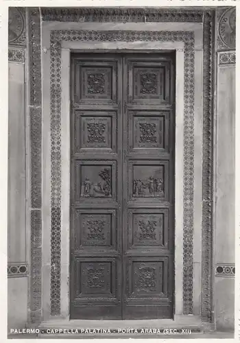 Palermo, Cappella Palatina, Porta Araba ngl F2367