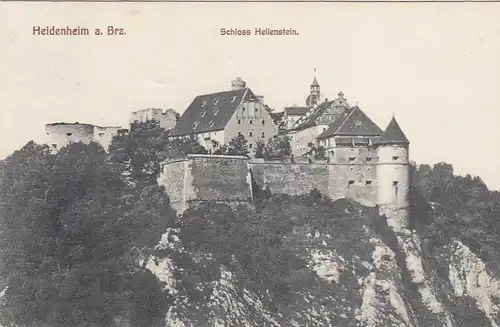 Heidenheim/Brenz, Schloß Hellenstein gl1910 F1608