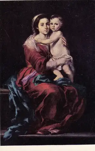 B.E.MURILLO La Virgen del Rosario ngl F2389