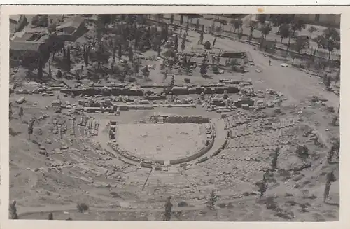 Athen, Blick von Akropolis auf Dionysostheater ngl F1659