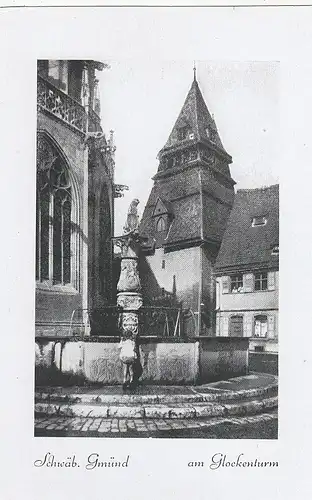 Schwäbisch Gmünd, am Glockenturm ngl E9526