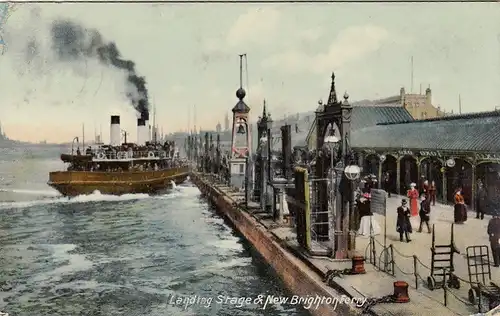 Landing Stage & New Brighton Ferry gl1911 F3437
