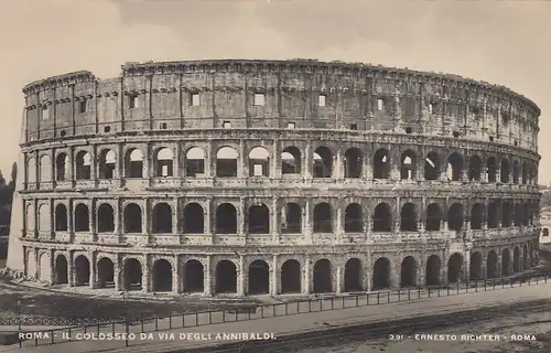 Roma, Il Colosseo da Via degli Annibaldi ngl F1613