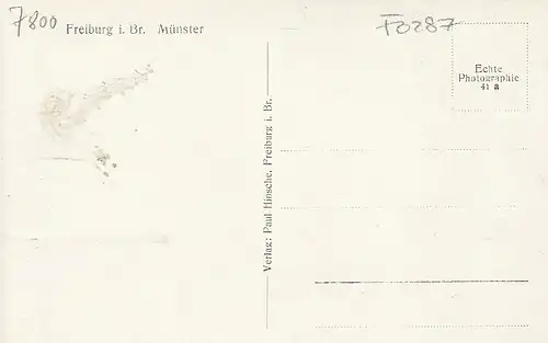 Freiburg i.Breisgau, Münster ngl F0287