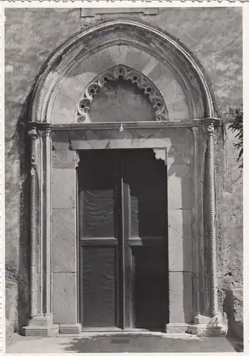 Taormina, Portale Chiesa Cappuccini ngl F2457