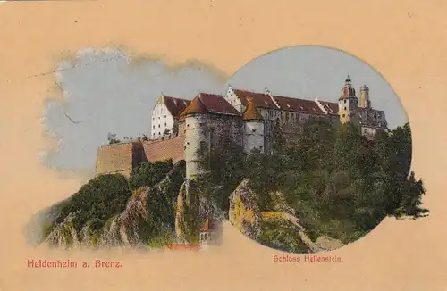 Heidenheim/Brenz, Schloß Hellenstein feldpgl1916 F2305