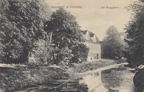 Haseldorf in Holstein, Am Burggraben gl1912 F5781