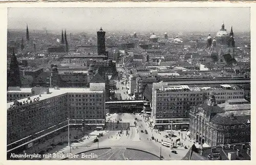 Berlin, Blick vom Alexanderplatz ngl F2518