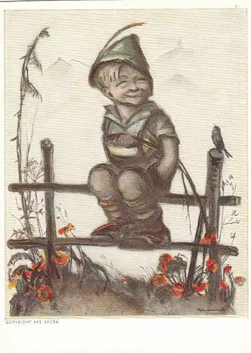 Hummel, Vaters G'scheitster, Nr.5194 ngl E9914