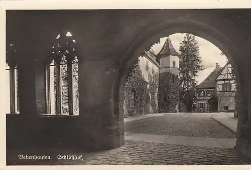 Bebenhausen (Tübingen), Schloßhof gl1933? F1788