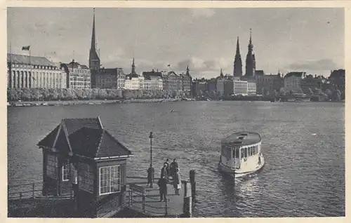 Hamburg, Binnenalster gl1933? F5022