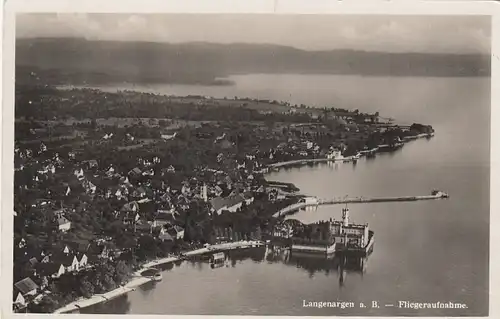 Langenargen Bodensee, Fliegraufnahme glum 1935? E9935