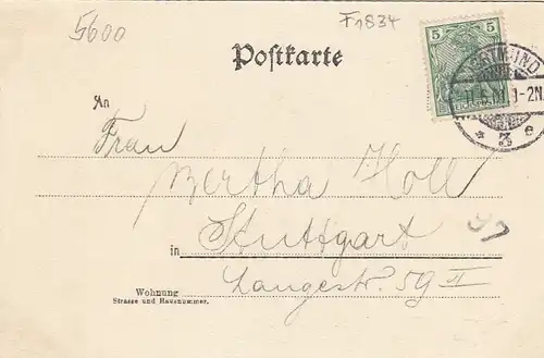 Dortmund, Vehmlinde mit Petri-Nicolai-Kirche gl1901 F1834