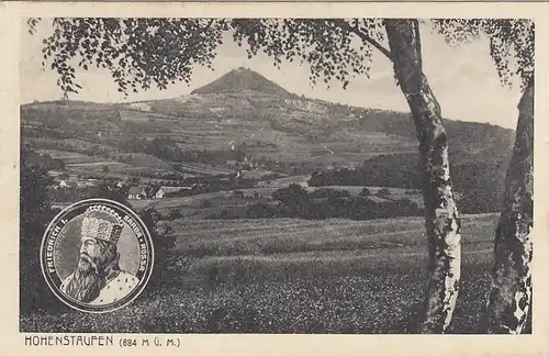 Hohenstaufen mit Kaiser Friedrich I. (Barbarossa) gl1924 E9697