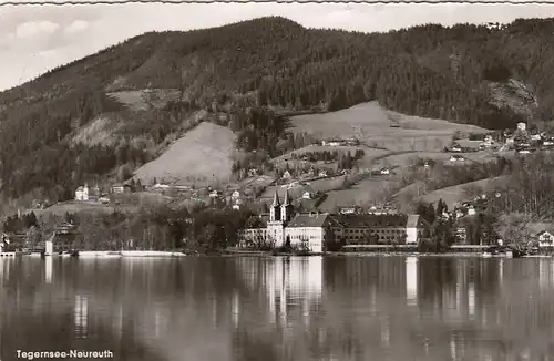 Tegernsee-Neureuth vom See her gesehen gl1958 F2501
